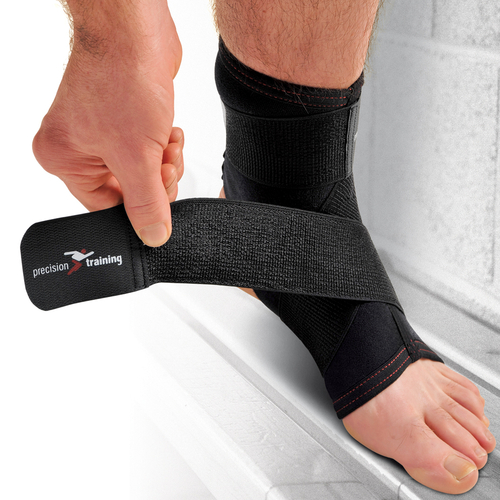 Precision Neoprene Ankle with Strap Support