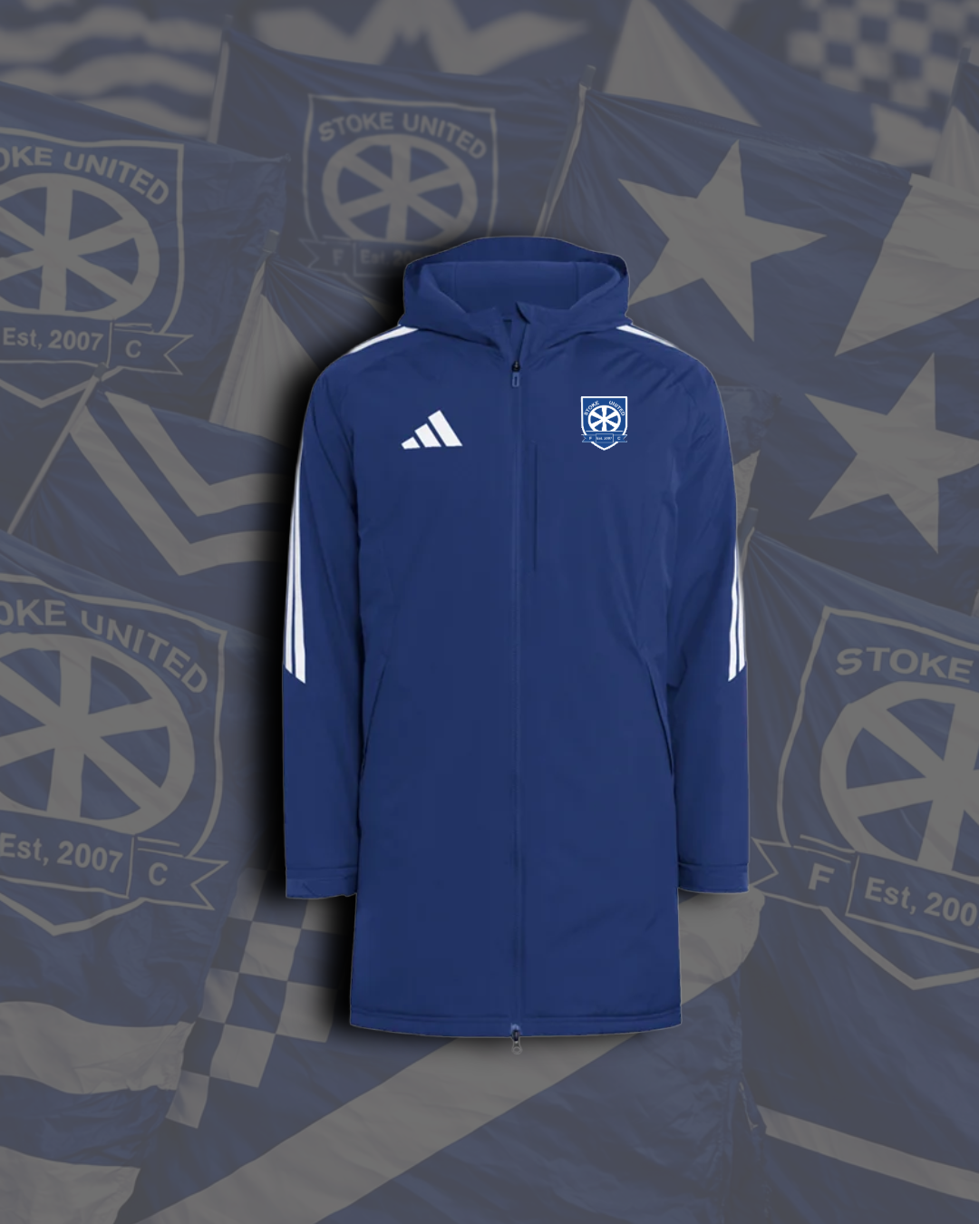 Stoke Utd 3Q Stadium Parka