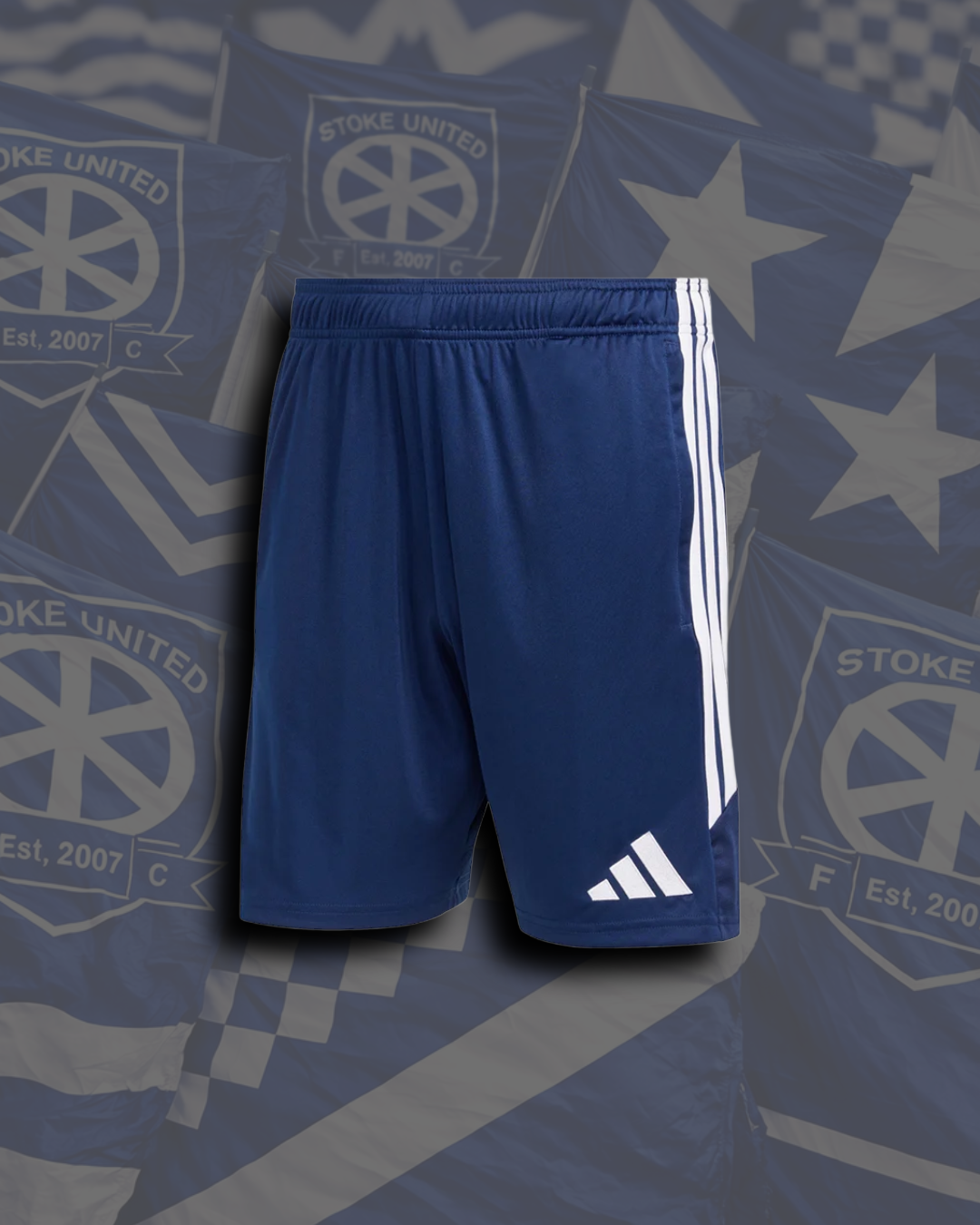 Stoke Utd Coach Cotton Shorts