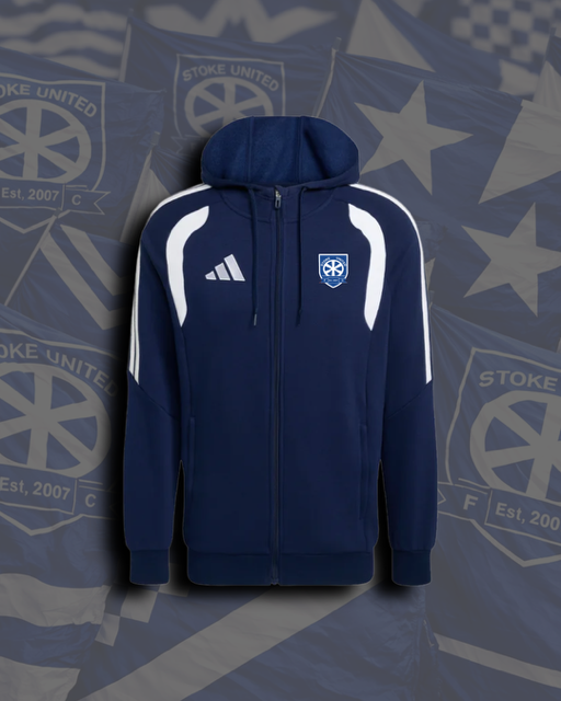 Stoke Utd Coaches Cotton Hoodie