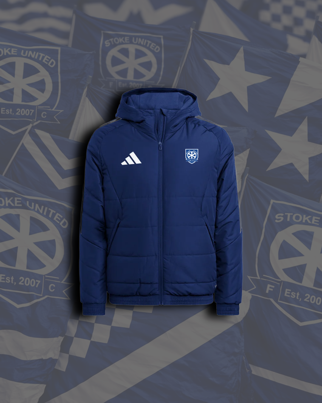 Stoke Utd Coaches Winter Jacket